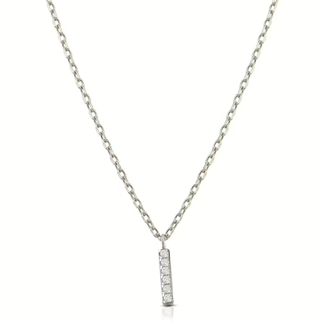Collana Kulto925 K925-208 Lettera I argento donna-2b Gioielli