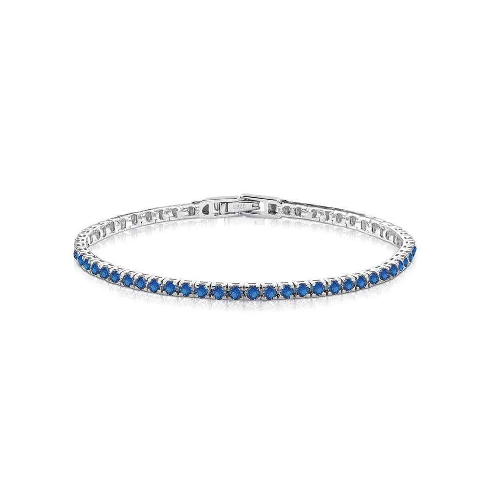 Bracciale Kulto925 KT925-049 tennis 3 mm argento uomo-2b Gioielli