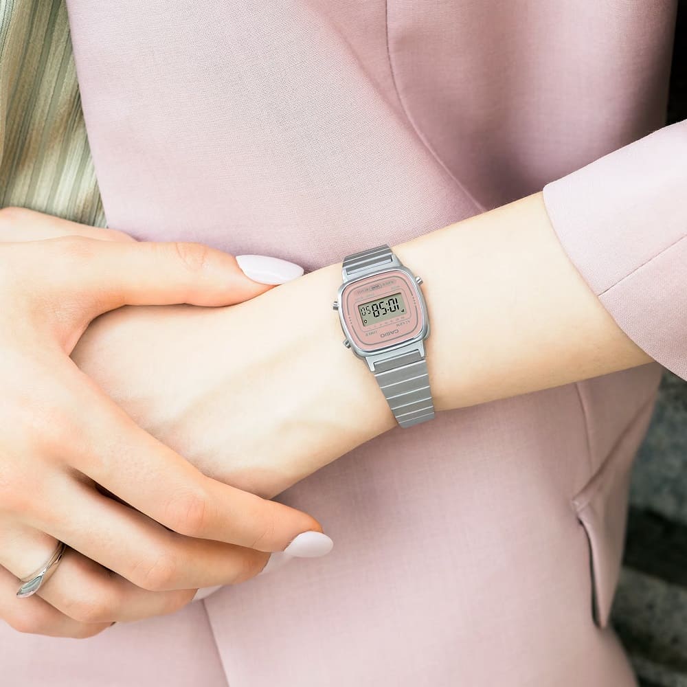 Orologio Casio Collection Mini LA670WEA-4A2EF donna-2b Gioielli