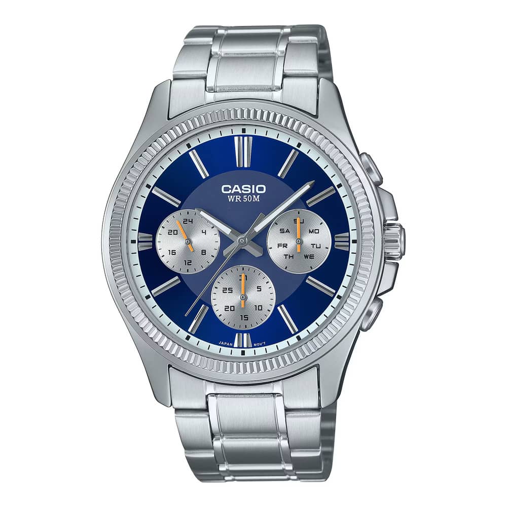Orologio Casio Collection MTP-1375PD-2A1VEF multifunzione uomo 44 mm-2b Gioielli