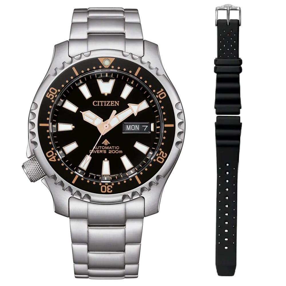 Orologio Citizen Promaster NY0160-66E Fugu Limited Edition uomo 42 mm-2b Gioielli