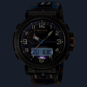 Orologio Casio Pro Trek Pendleton PRG-601PE-5ER uomo 52 mm-2b Gioielli