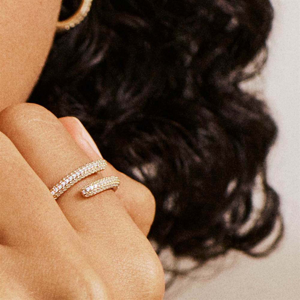 Anello Rosato Bianca argento donna RZBI82B misura 14-2b Gioielli