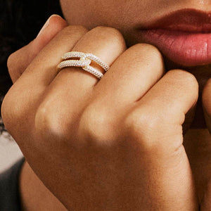 Anello Rosato Bianca argento donna RZBI84D misura 18-2b Gioielli