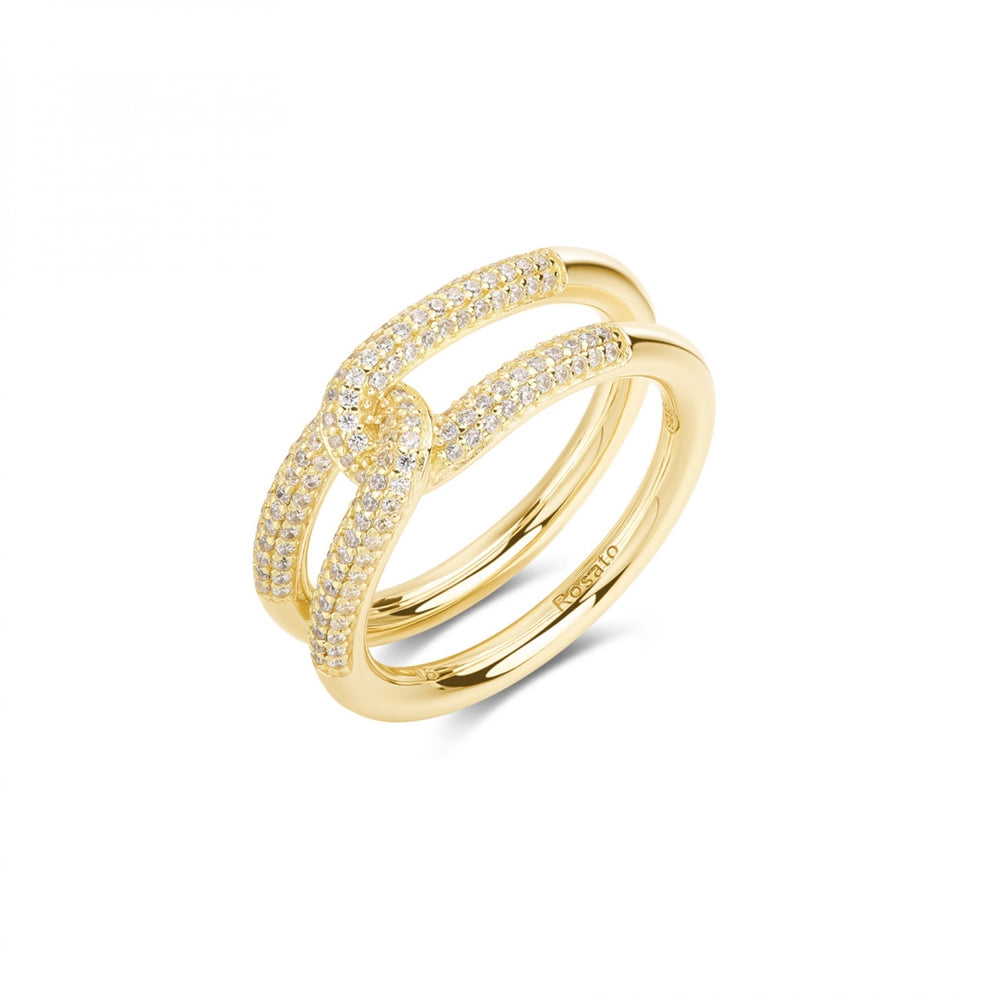 Anello Rosato Bianca argento donna RZBI84D misura 18-2b Gioielli