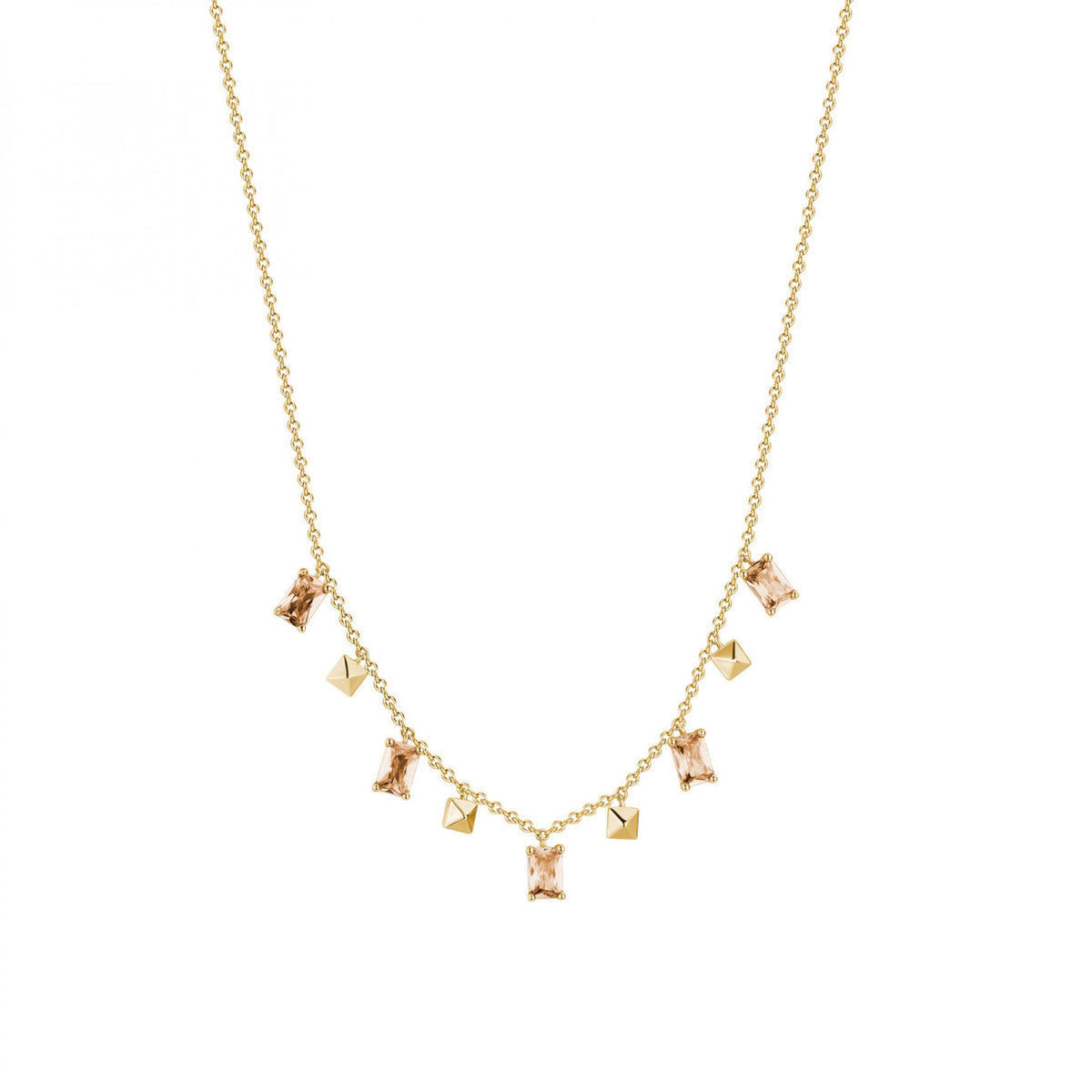 Collana Rosato Cubica argento donna RZCU102-2b Gioielli