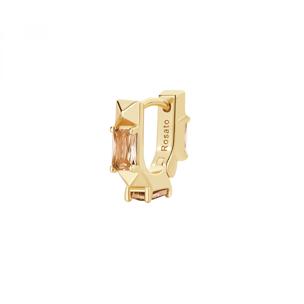 Monorecchino Rosato Cubica argento donna RZCU106-2b Gioielli