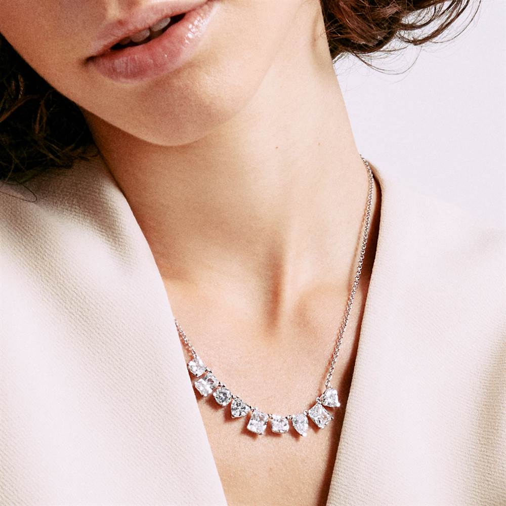 Collana Rosato Gemma argento donna RZGE04-2b Gioielli