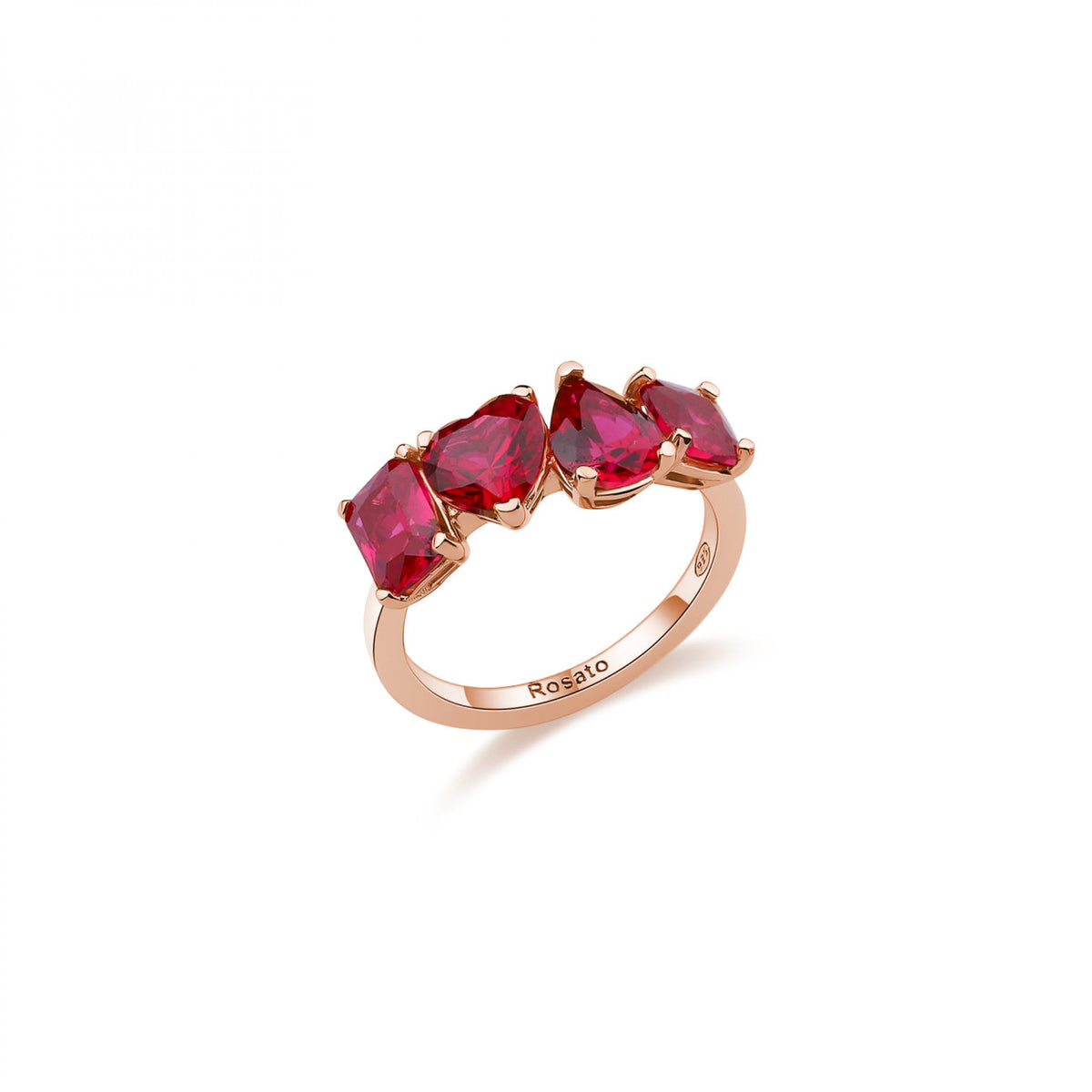 Anello Rosato Gemma argento donna RZGE32C misura 16-2b Gioielli