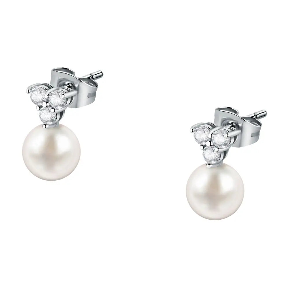 Orecchini Morellato Perla SAER52 argento donna-2b Gioielli