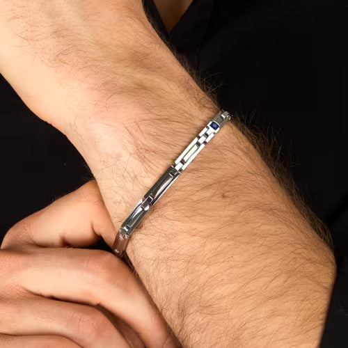 Bracciale Morellato Motown SALS129 uomo-2b Gioielli