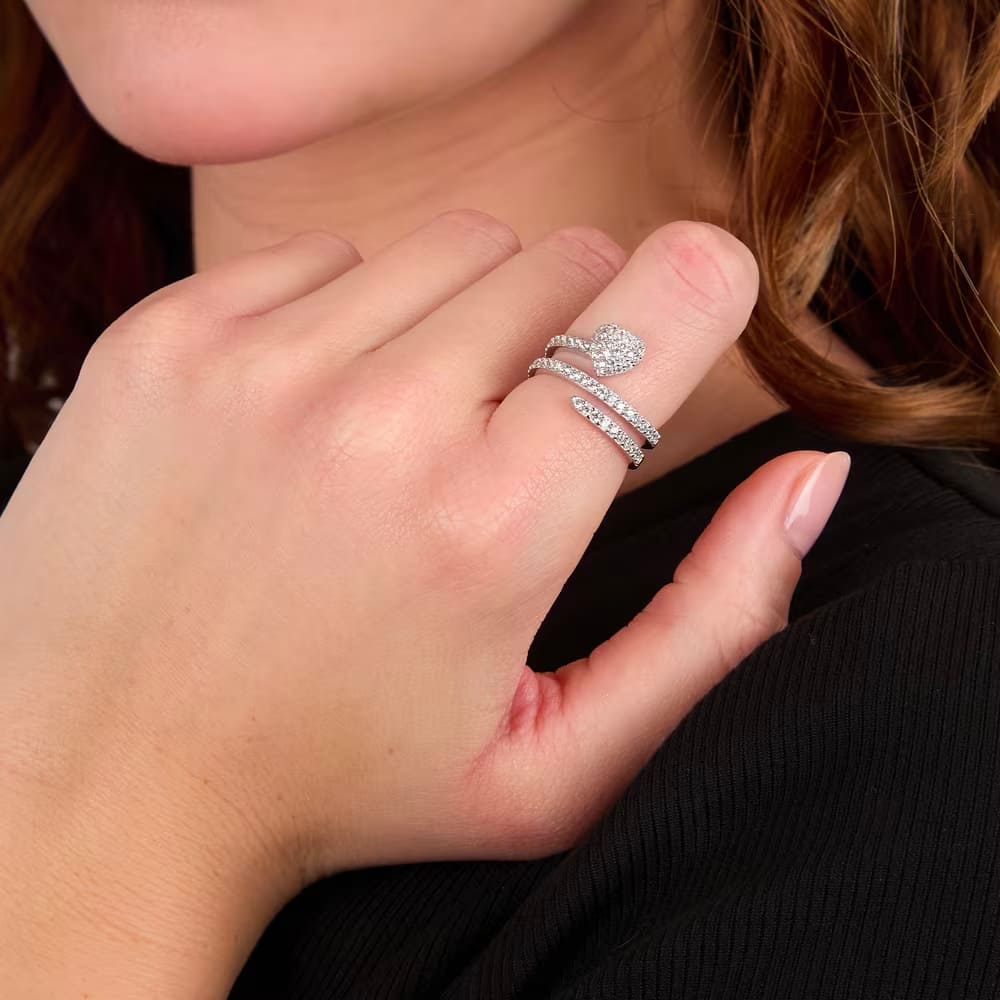 Anello Morellato Nobile SAZK07 argento donna misura 14-2b Gioielli