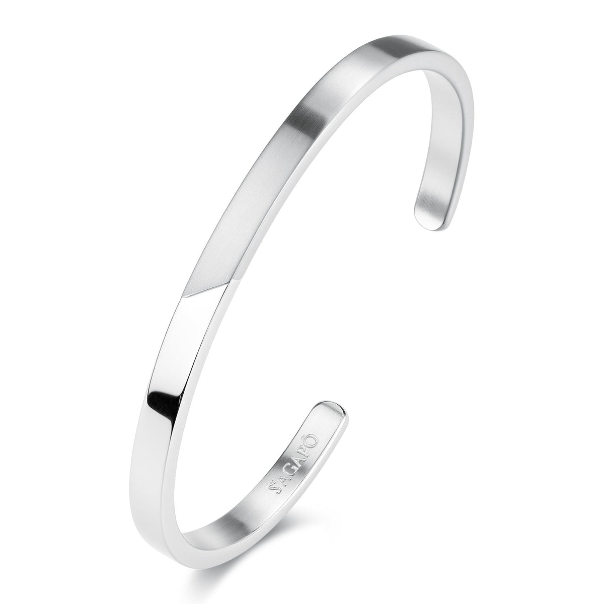 Bracciale S'Agapõ BOUND SBD18B acciaio Ø 65 mm