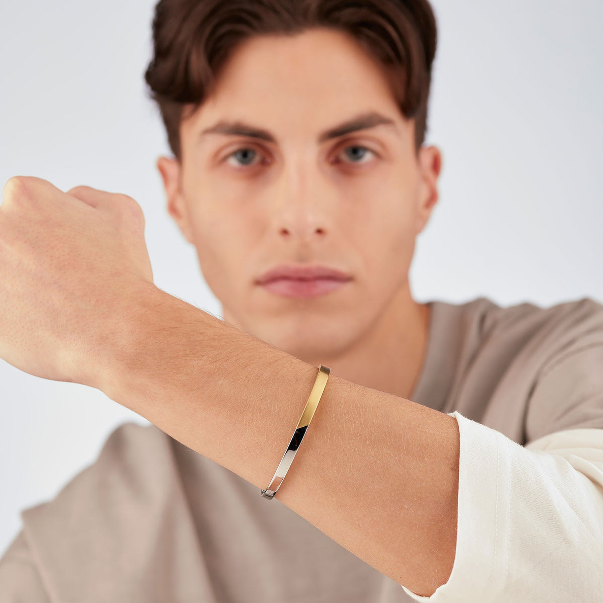S'Agapõ BOUND SBD19B dettaglio finitura oro PVD