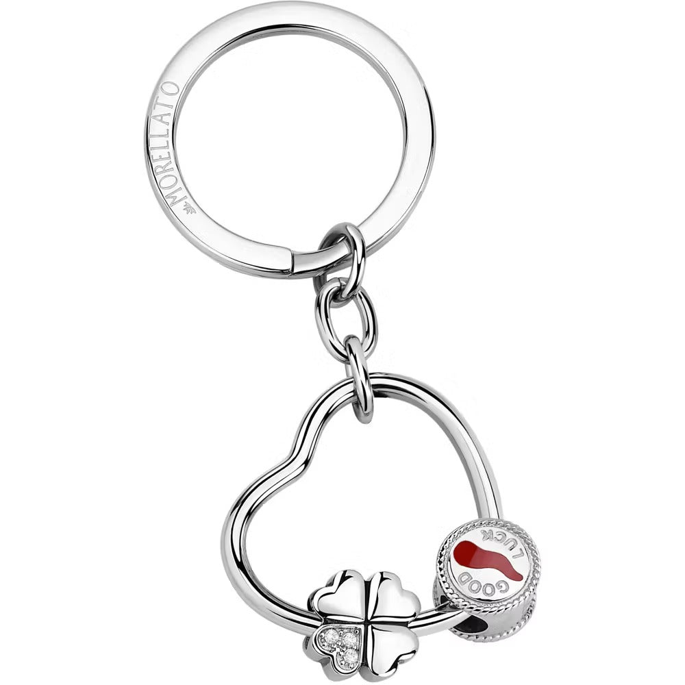 Portachiavi Morellato SD7320 quadrifoglio donna-2b Gioielli