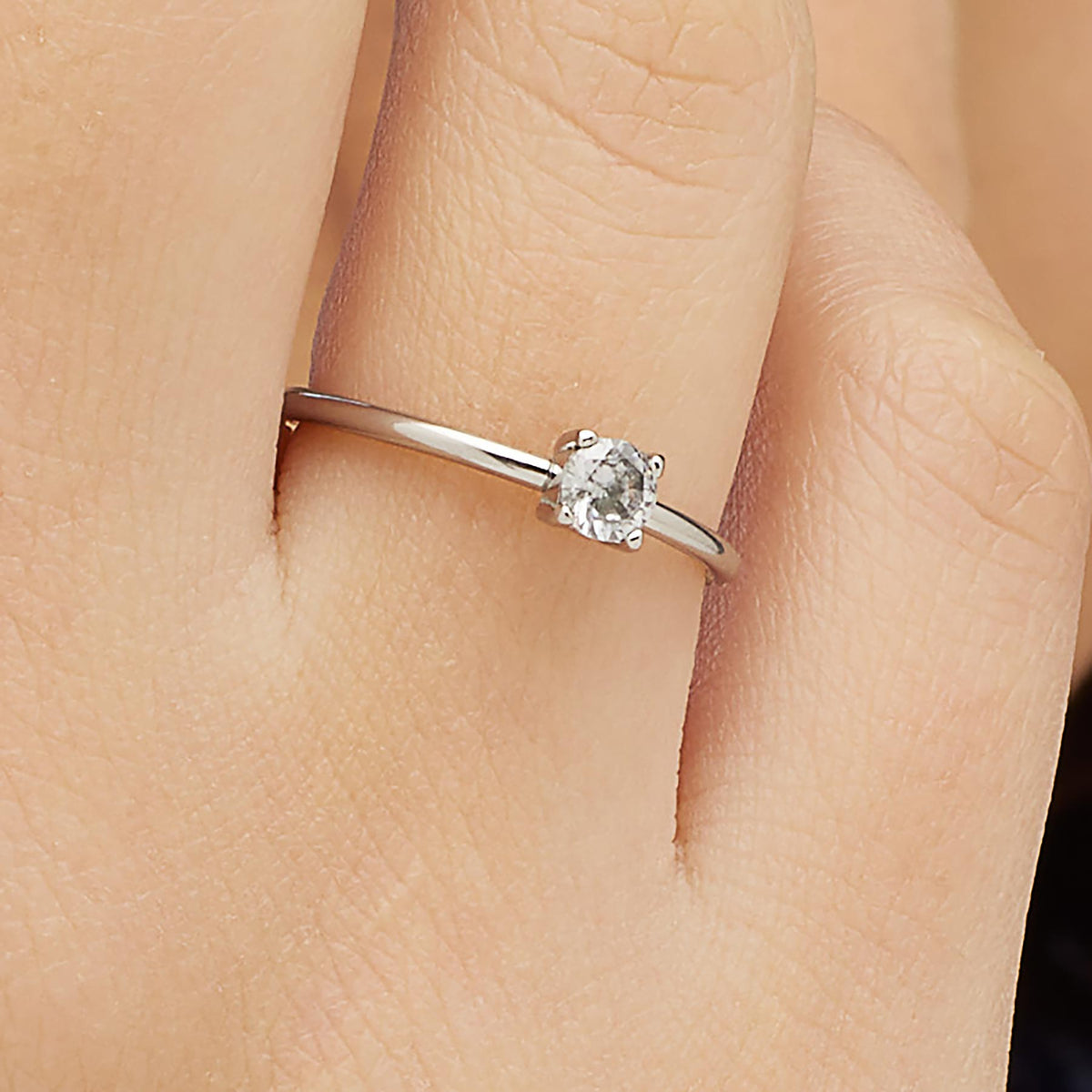 Anello S’Agapõ Dazzly SDZ31 zirconia – misura universale-2b Gioielli
