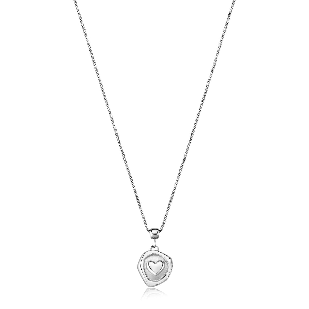 Collana S'Agapõ Feelings SFE10 con pendente cuore