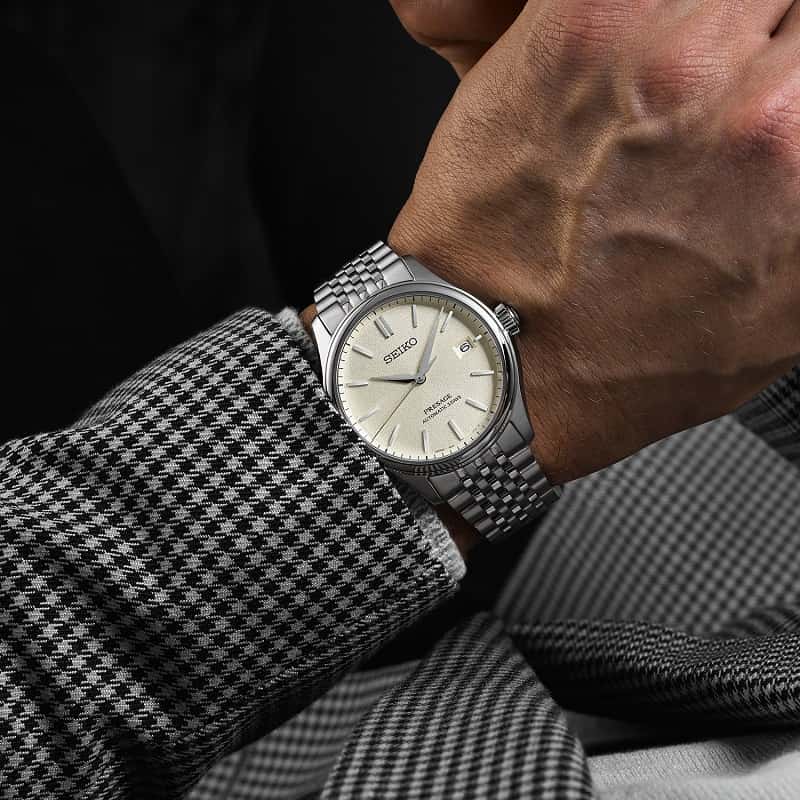 Orologio Seiko Presage SPB463J1 Shiroiro automatico uomo 40 mm-2b Gioielli