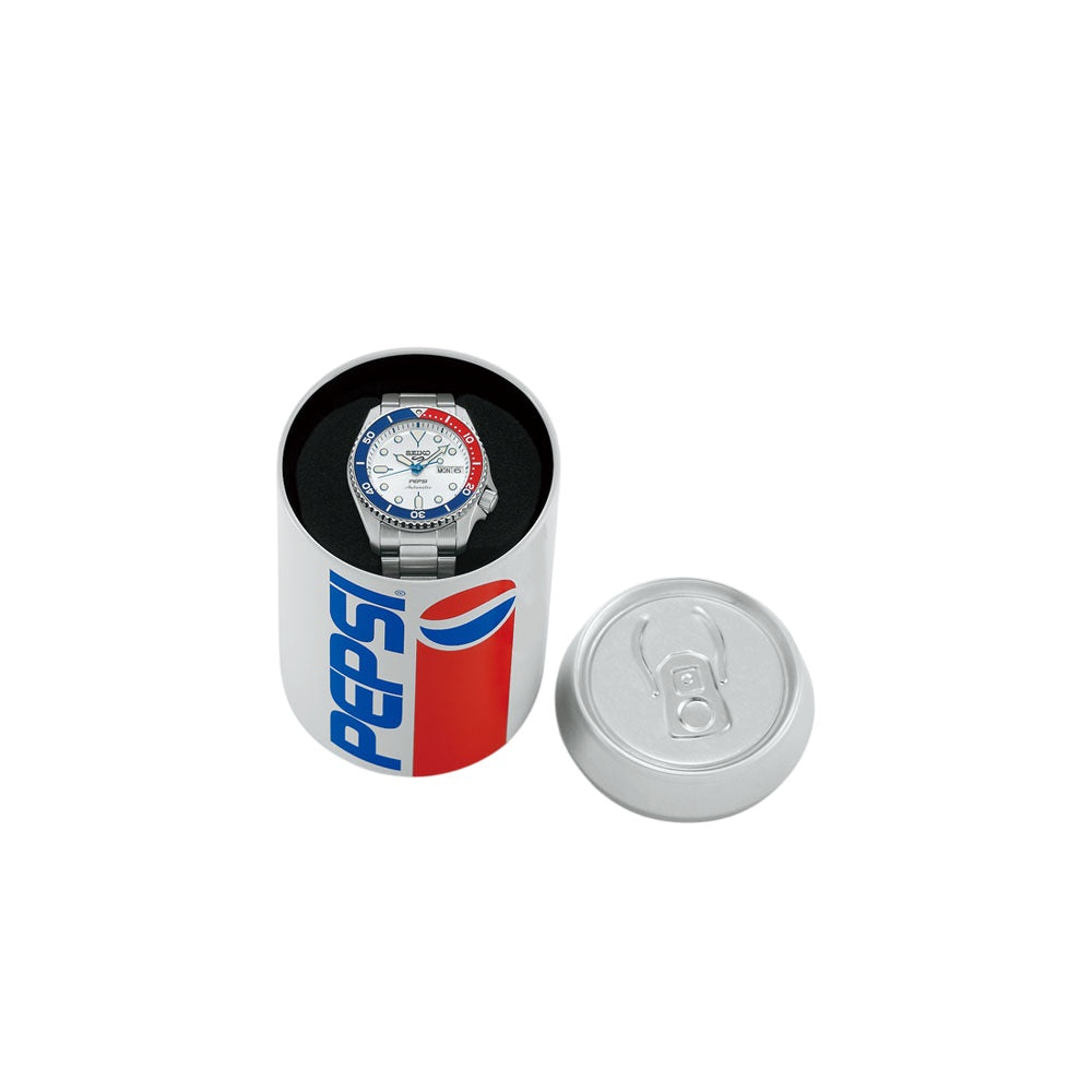 Orologio Seiko 5 Sports SRPL99K1 PEPSI Limited Edition uomo 38 mm-2b Gioielli