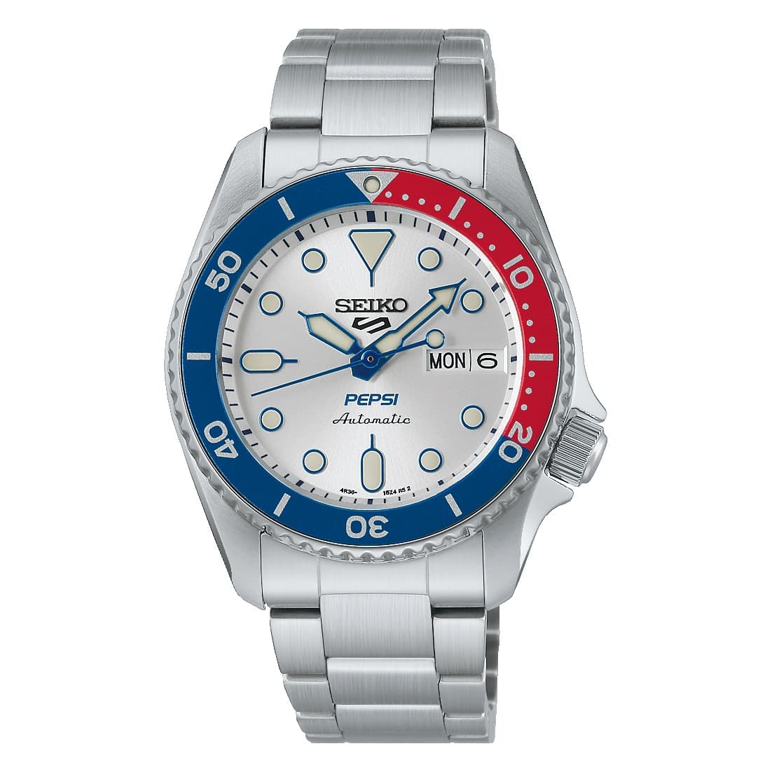 Orologio Seiko 5 Sports SRPL99K1 PEPSI Limited Edition uomo 38 mm-2b Gioielli