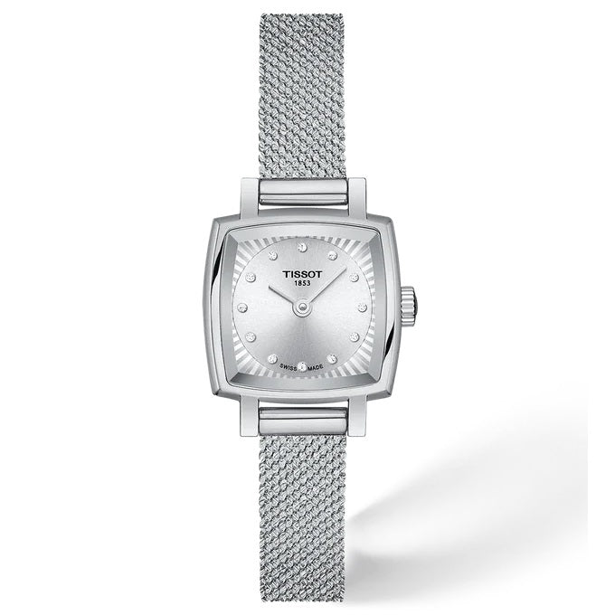 Orologio Tissot Lovely Square T058.109.11.036.00 donna diamanti 20 mm-2b Gioielli