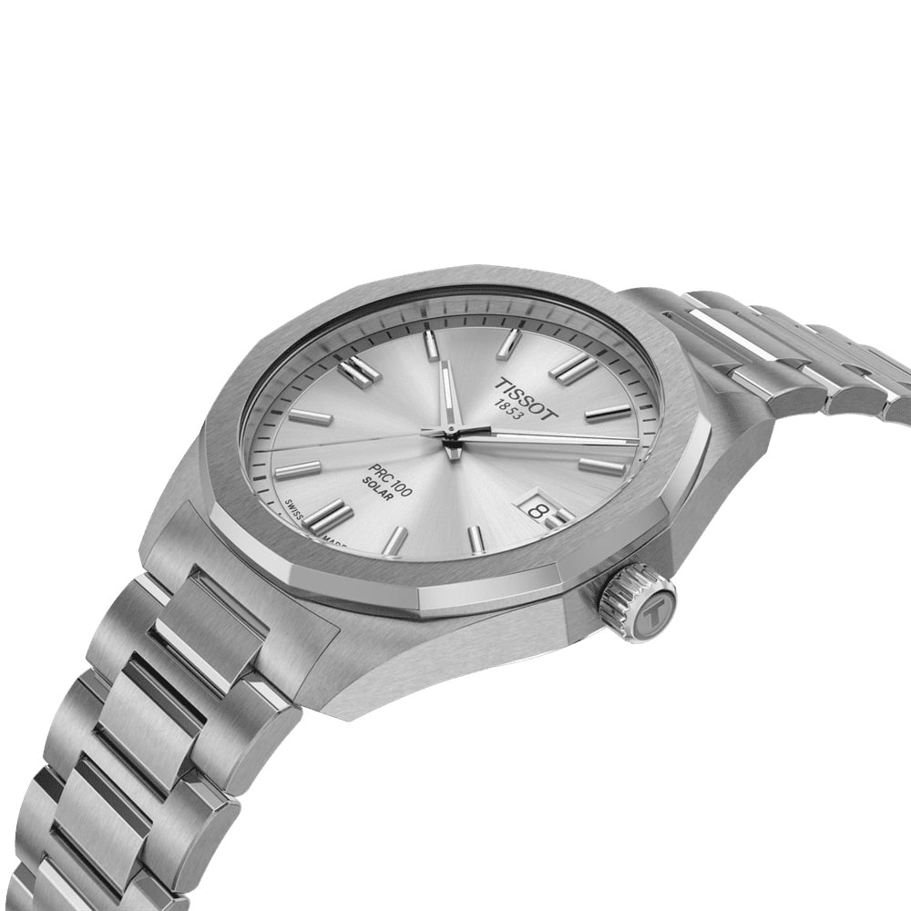 Orologio Tissot PR100 T151.422.11.031.00 solare uomo 39 mm-2b Gioielli