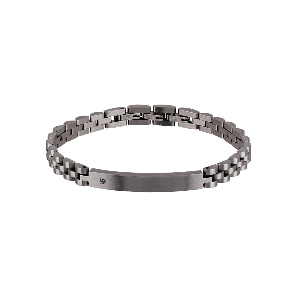 Bracciale Breil Black Diamond TJ2400 uomo-2b Gioielli