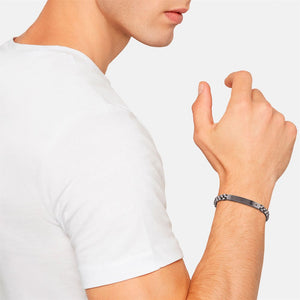 Bracciale Breil Black Diamond TJ2400 uomo-2b Gioielli