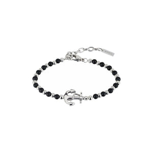 Bracciale Breil Black Onyx TJ2407 uomo-2b Gioielli