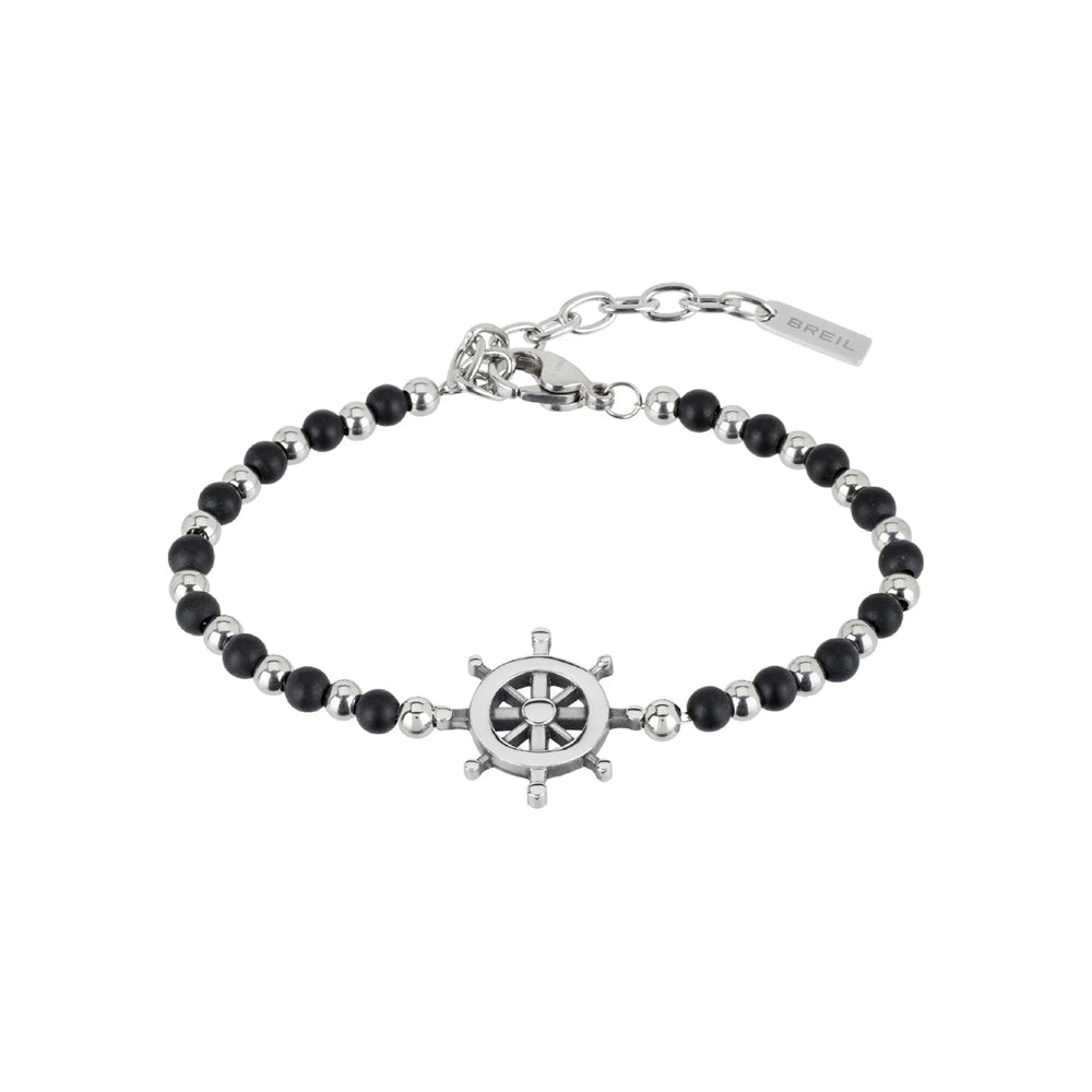 Bracciale Breil Black Onyx TJ2408 uomo-2b Gioielli