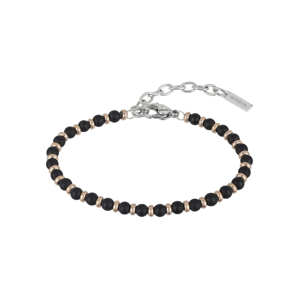 Bracciale Breil Black Onyx TJ2409 uomo-2b Gioielli