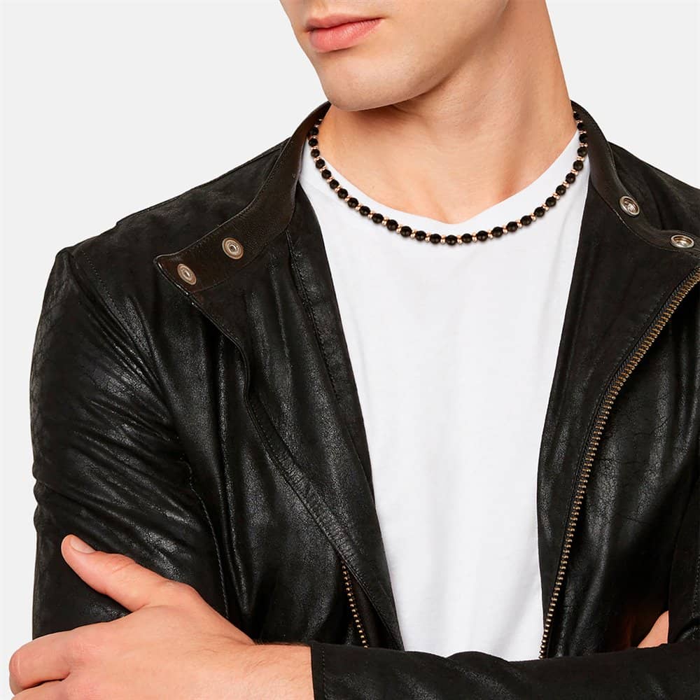 Collana Breil Black Onyx TJ2410 uomo-2b Gioielli