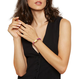 Bracciale Breil Magnetica TJ3621 Purple Orchid donna-2b Gioielli