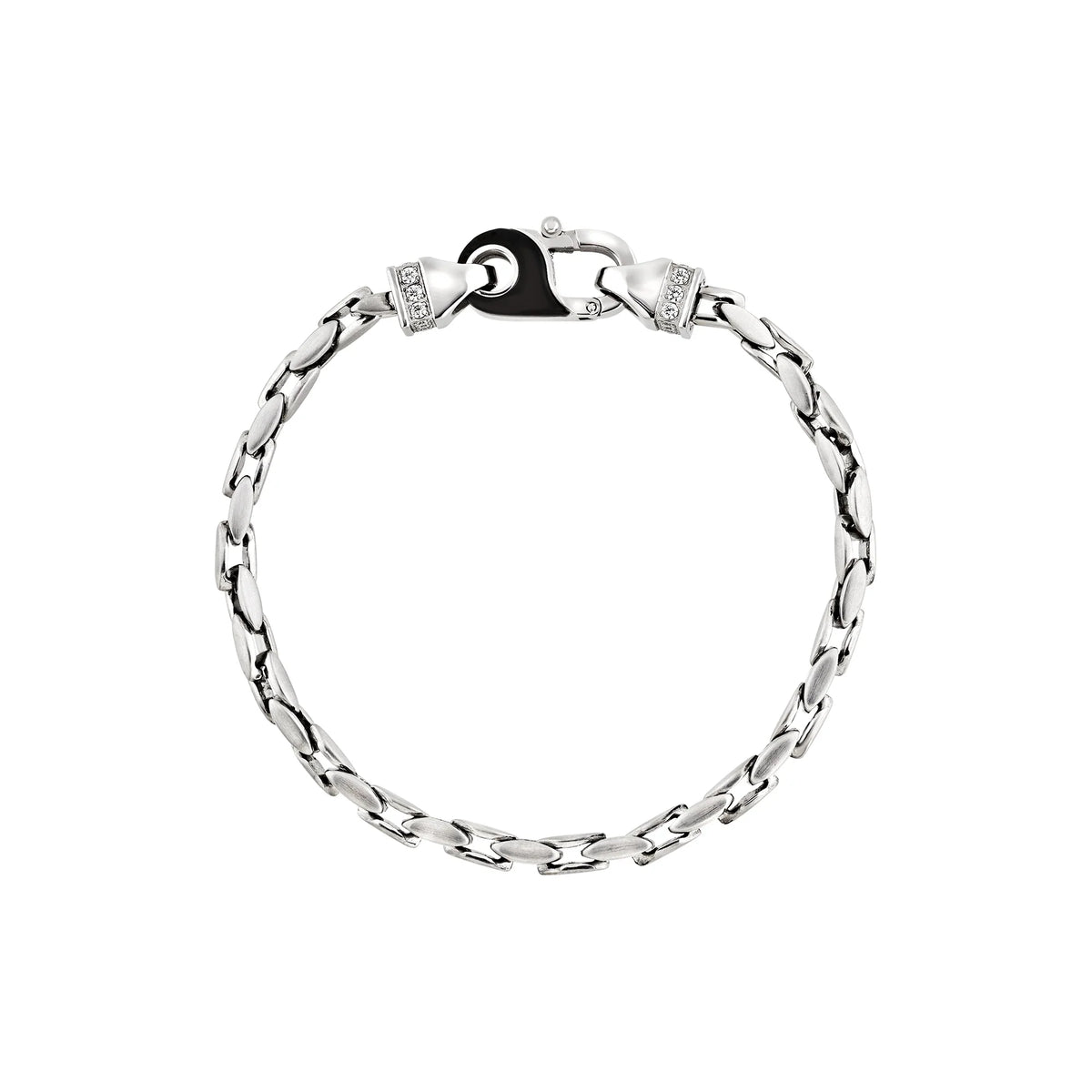 Bracciale Breil Lock Prestige TJ4246 acciaio con finitura IP nera
