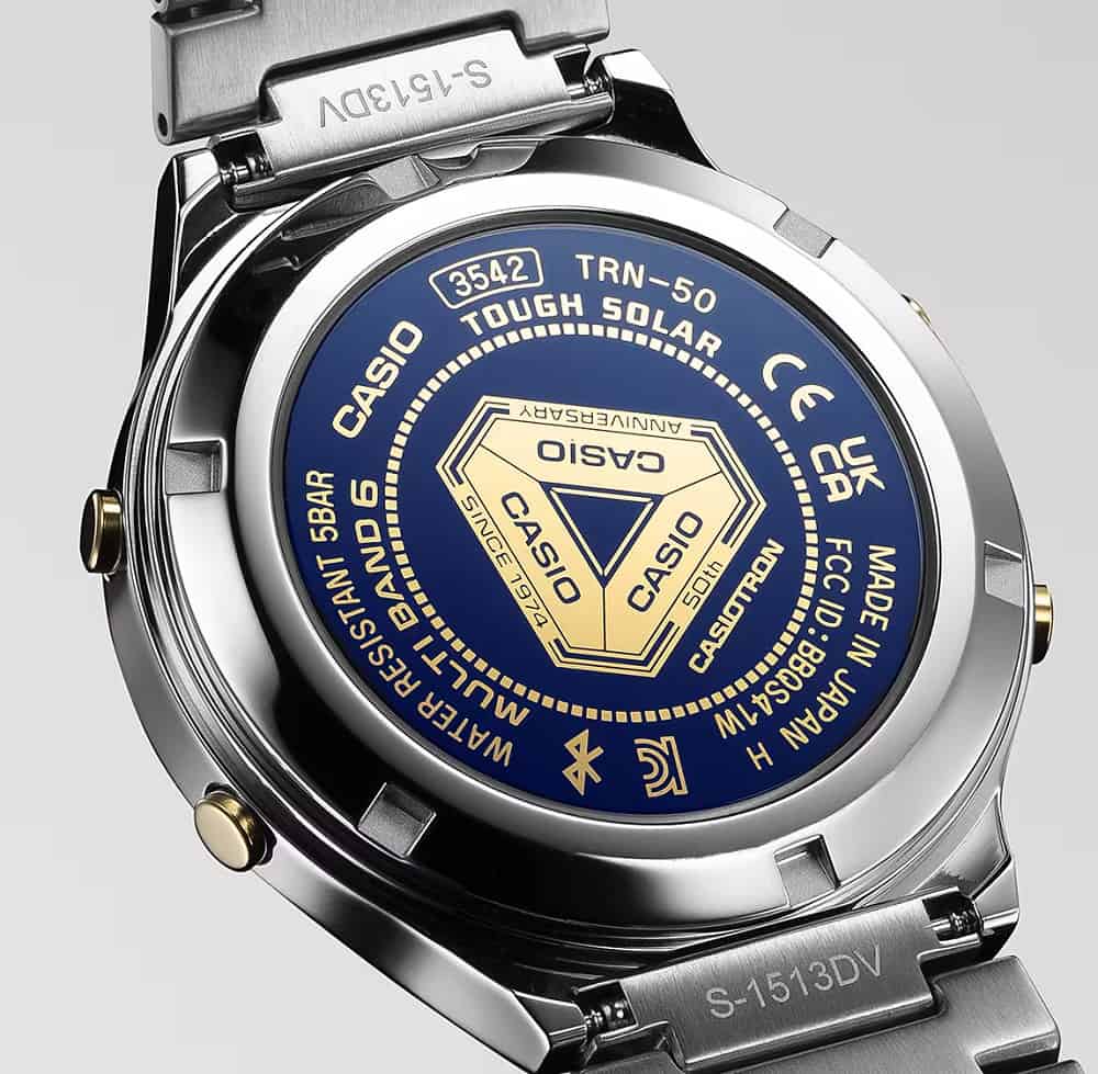 Orologio Casio Collection CASIOTRON TRN-50SS-2AER Limited Edition uomo 39 mm-2b Gioielli