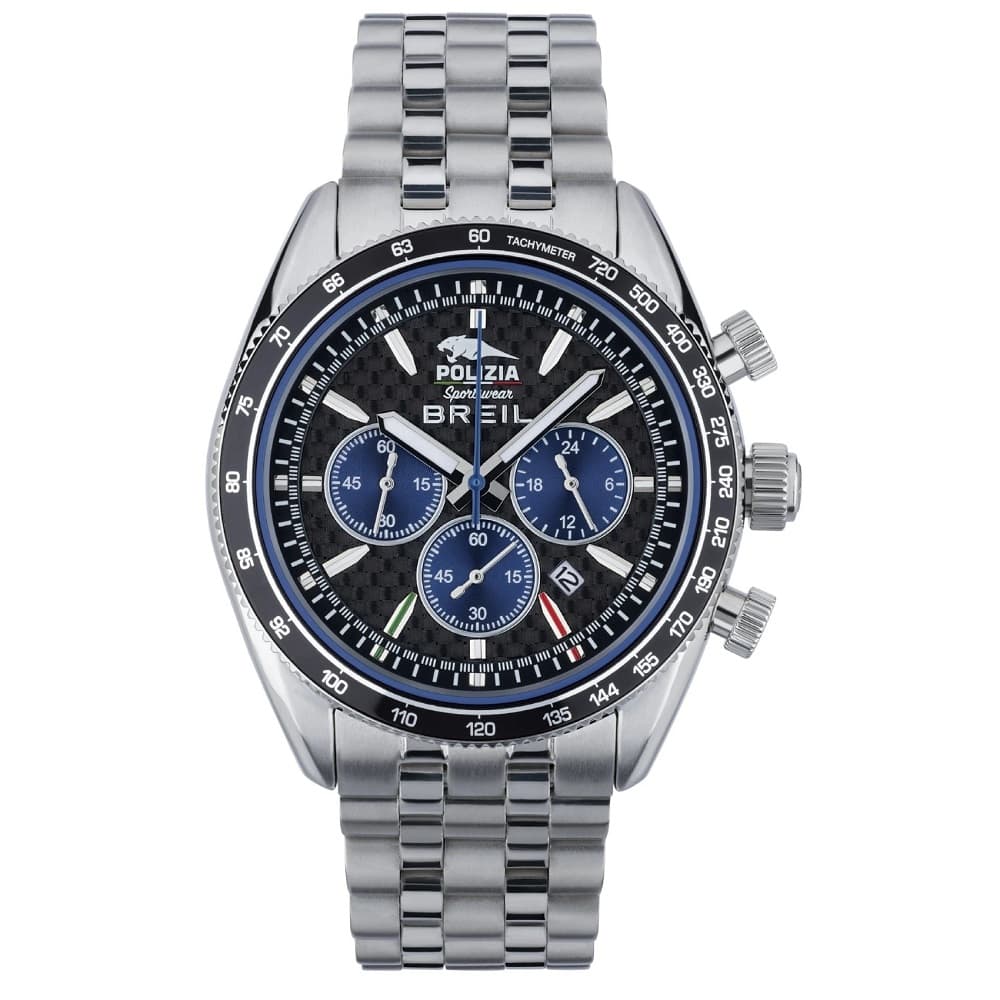 Orologio Breil Polizia di Stato TW2036 cronografo uomo 43 mm-2b Gioielli