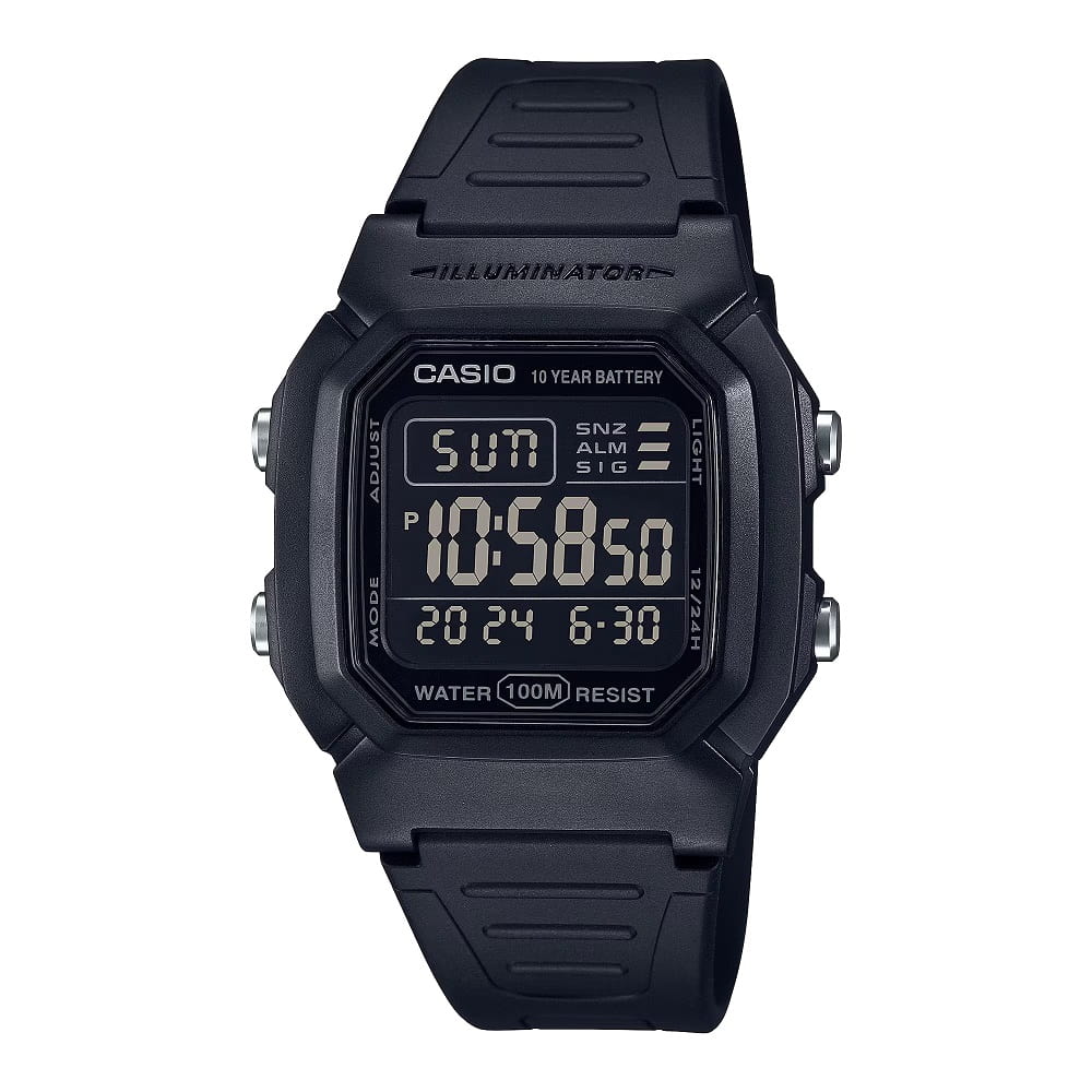 Orologio Casio Collection W-800H-1AVES uomo 36 mm-2b Gioielli