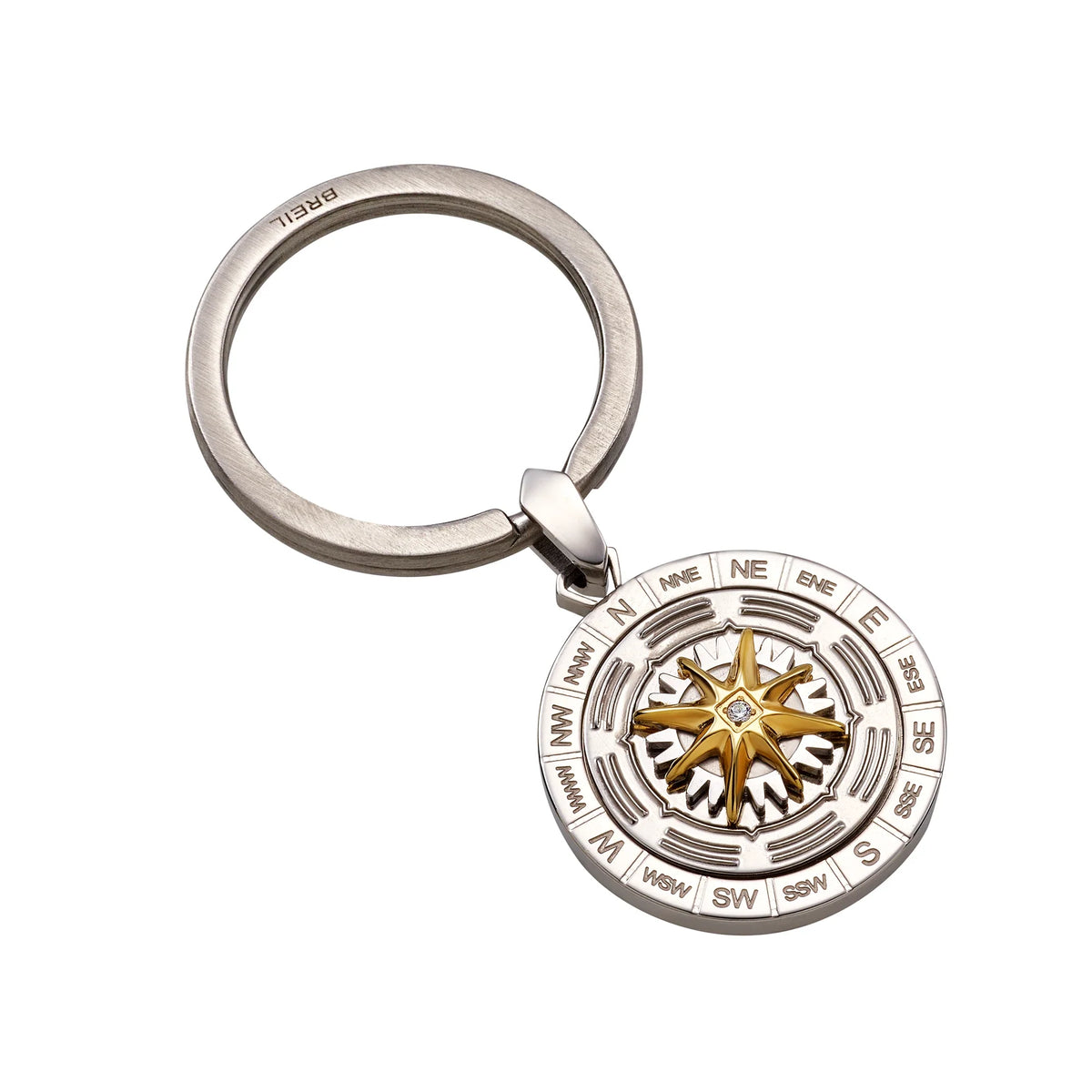 Portachiavi Breil Primal Compass TJ4170 rosa dei venti — vista principale