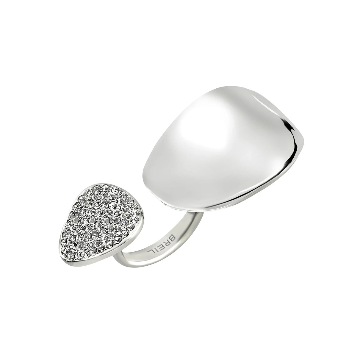 Anello Breil B Whisper Glow TJ4204 donna acciaio argento, vista principale