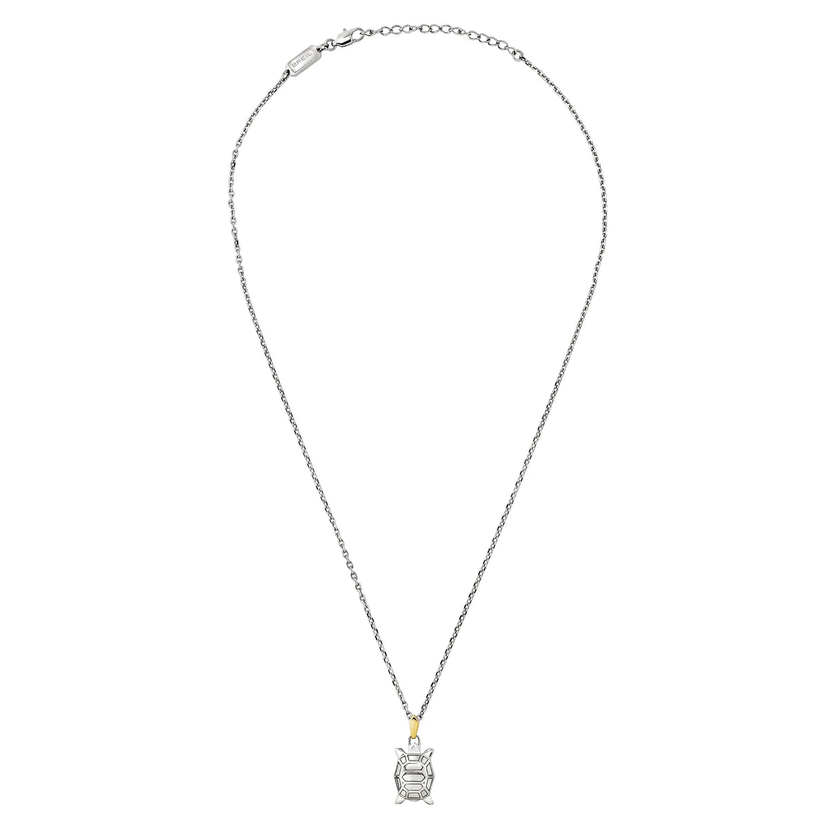 Breil Good Omen TJ4160 collana uomo con pendente tartaruga, foto frontale ufficiale