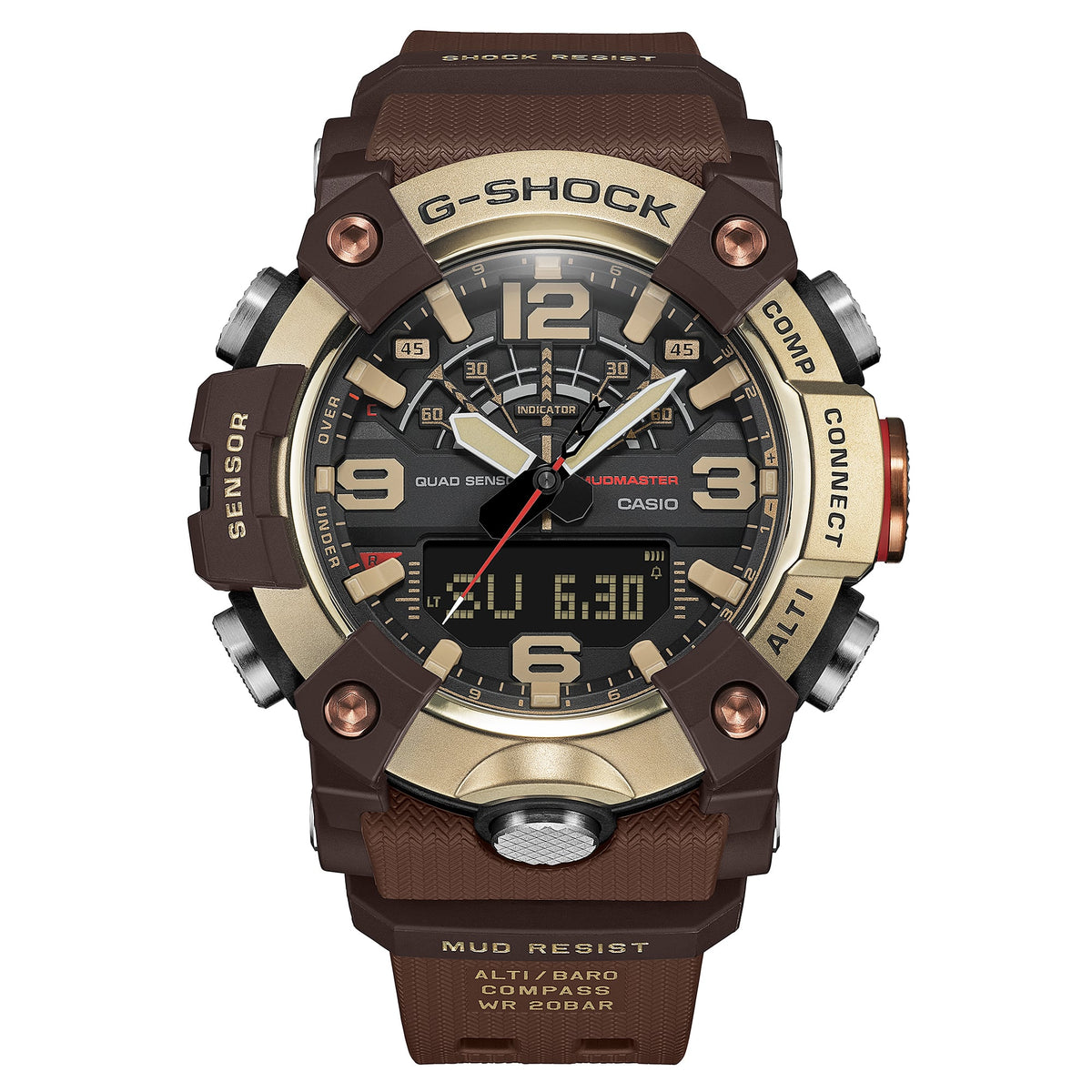 Casio G-SHOCK Mudmaster GG-B100XMH-5AER Horizon Gold-2b Gioielli