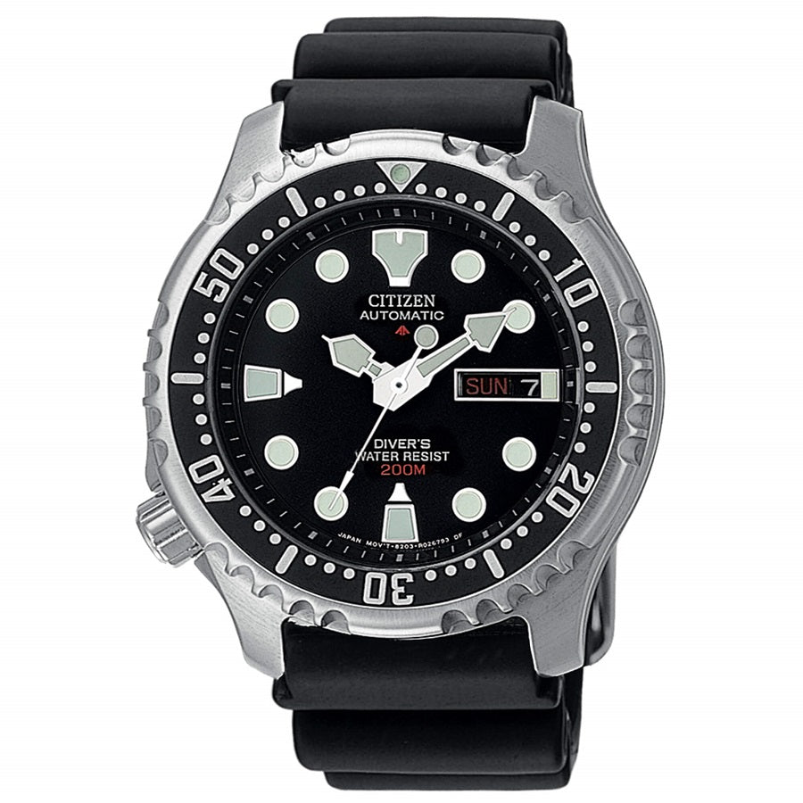 Citizen Promaster Diver NY0040-09E automatico 200 metri, orologio vista principale