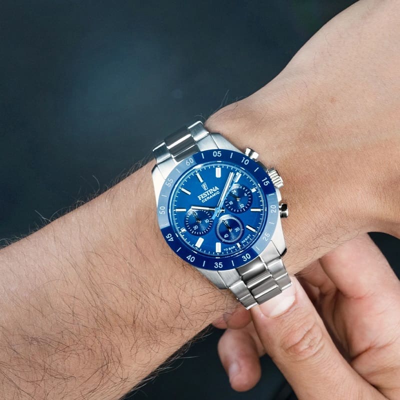 Orologio Festina Ceramic F20693/4 cronografo 39 mm-2b Gioielli