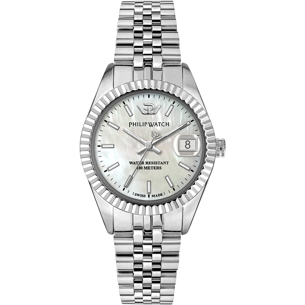 Orologio Philip Watch Caribe Urban R8253597671 donna argento 28 mm-2b Gioielli