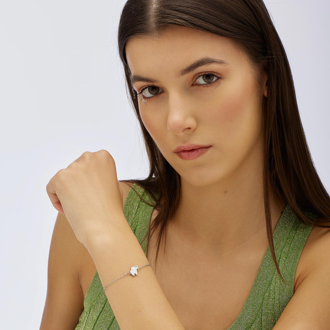 Bracciale S'Agapõ Click SCK264 con elefantino, foto secondaria