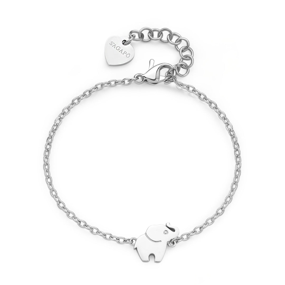 Bracciale S'Agapõ Click SCK264 con elefantino, foto principale