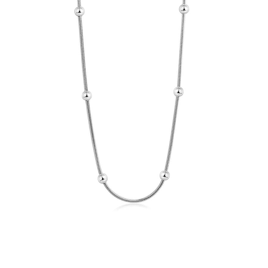 Collana S’Agapõ Chunky SHK49 donna acciaio 44 cm-2b Gioielli