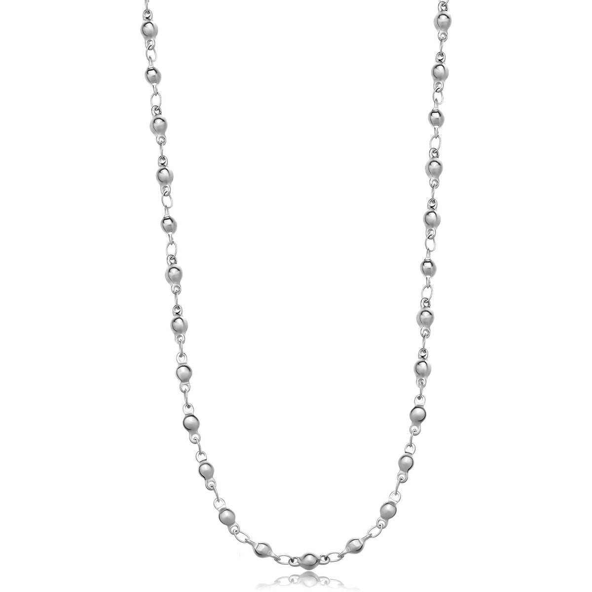 Collana S’Agapõ Chunky SHK77 argentata a pallini – foto principale