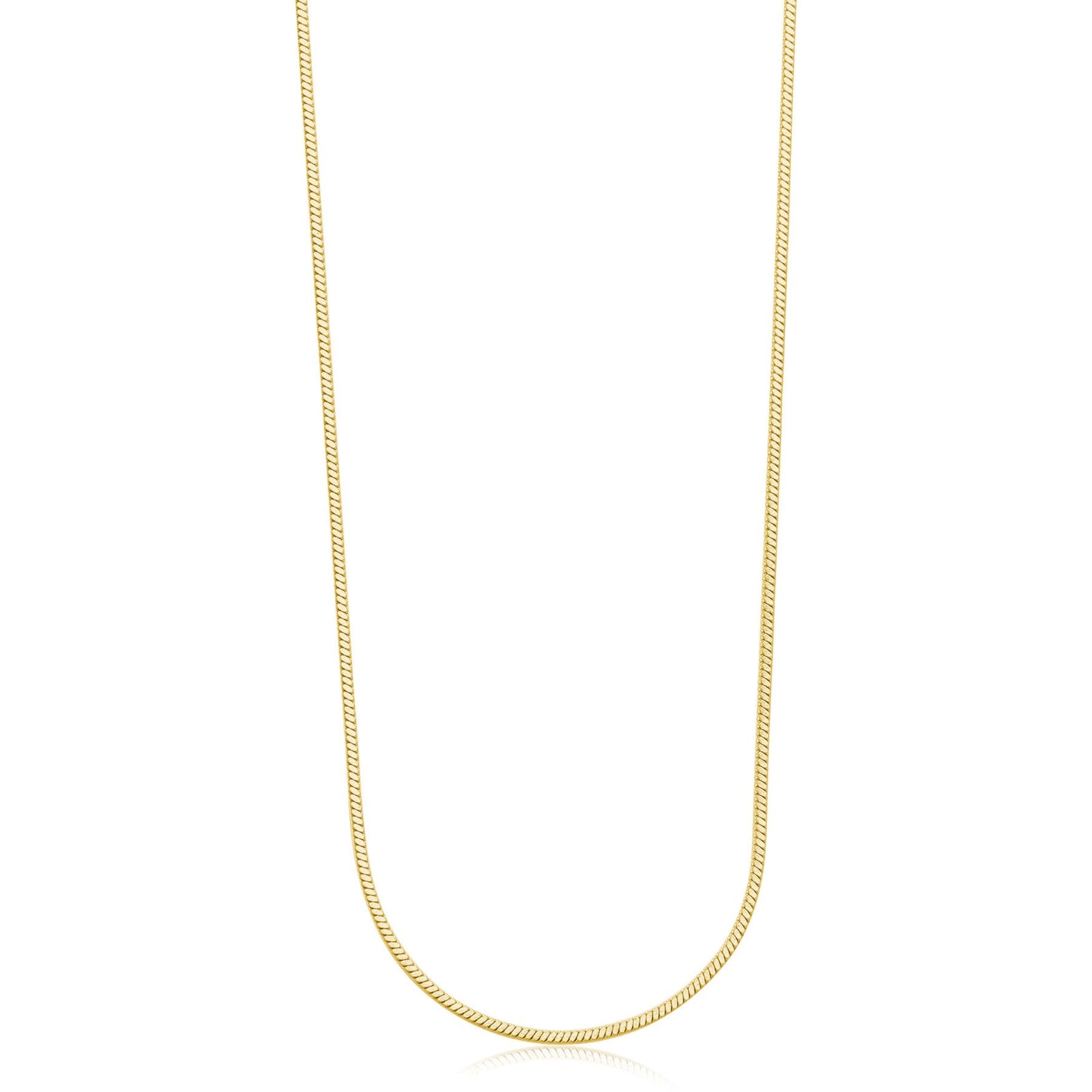 Collana lunga S’Agapõ Chunky SHK91 dorata Snake-2b Gioielli
