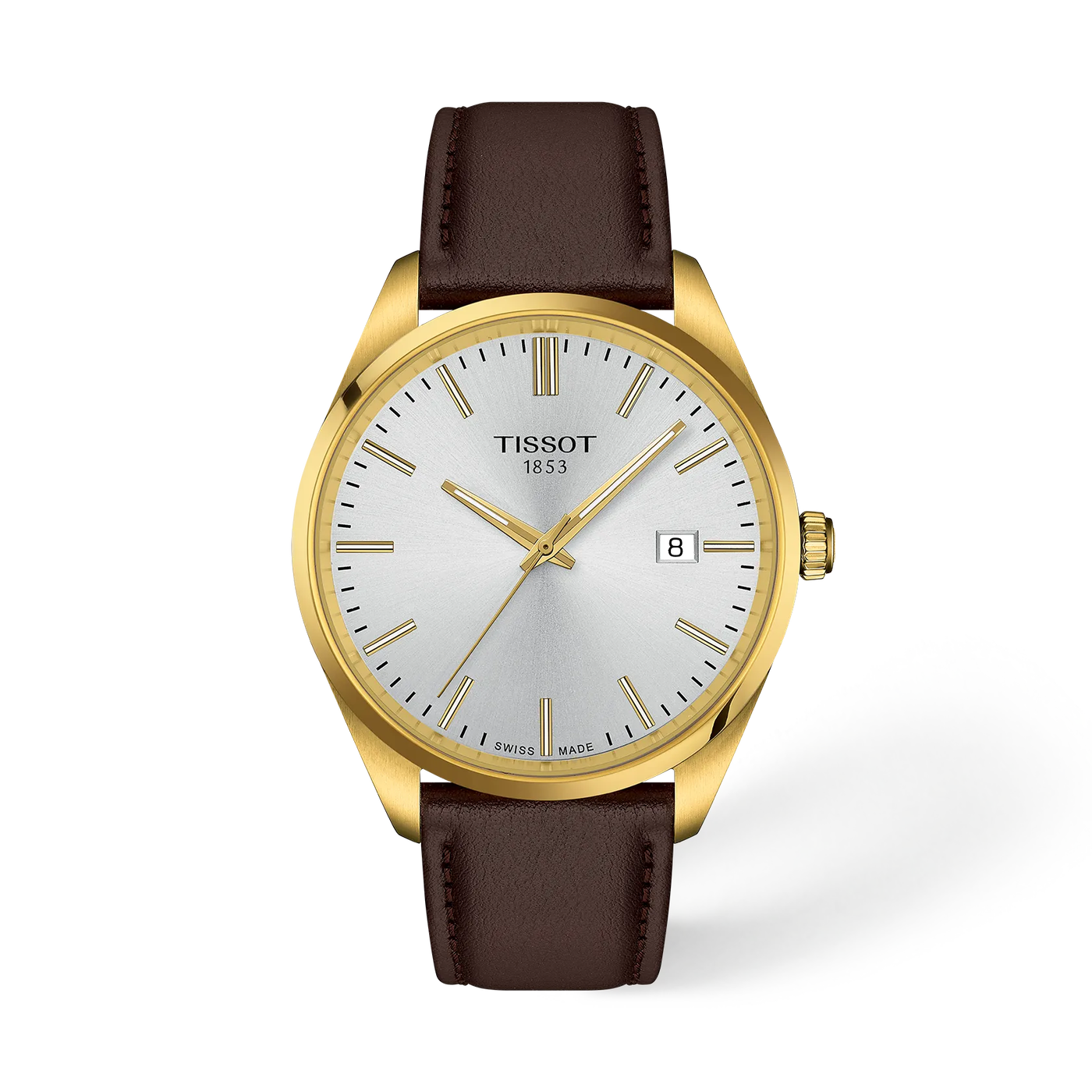 Tissot PR 100 T150.410.36.391.00 – 40 mm argento e oro-2b Gioielli
